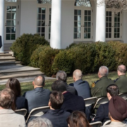 President Trump at the White House